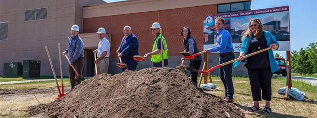 Pillager School District Hosts Groundbreaking Ceremony for New Addition and Remodel Project